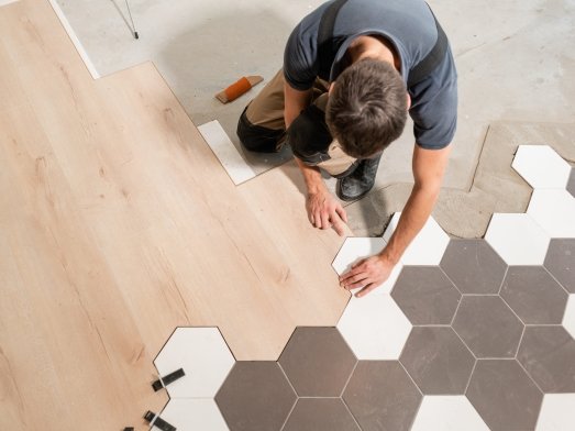 Flooring installation services in Houston
